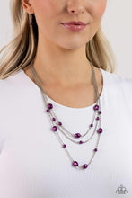 Load image into Gallery viewer, Pearlicious Pop - Purple Paparazzi Accessories
