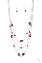 Load image into Gallery viewer, Pearlicious Pop - Purple Paparazzi Accessories
