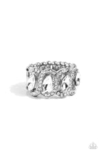 Load image into Gallery viewer, Staggering Sparkle - White Paparazzi Accessories

