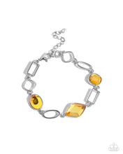 Load image into Gallery viewer, Dazzle for Days - Yellow Paparazzi Accessories
