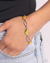 Load image into Gallery viewer, Dazzle for Days - Yellow Paparazzi Accessories
