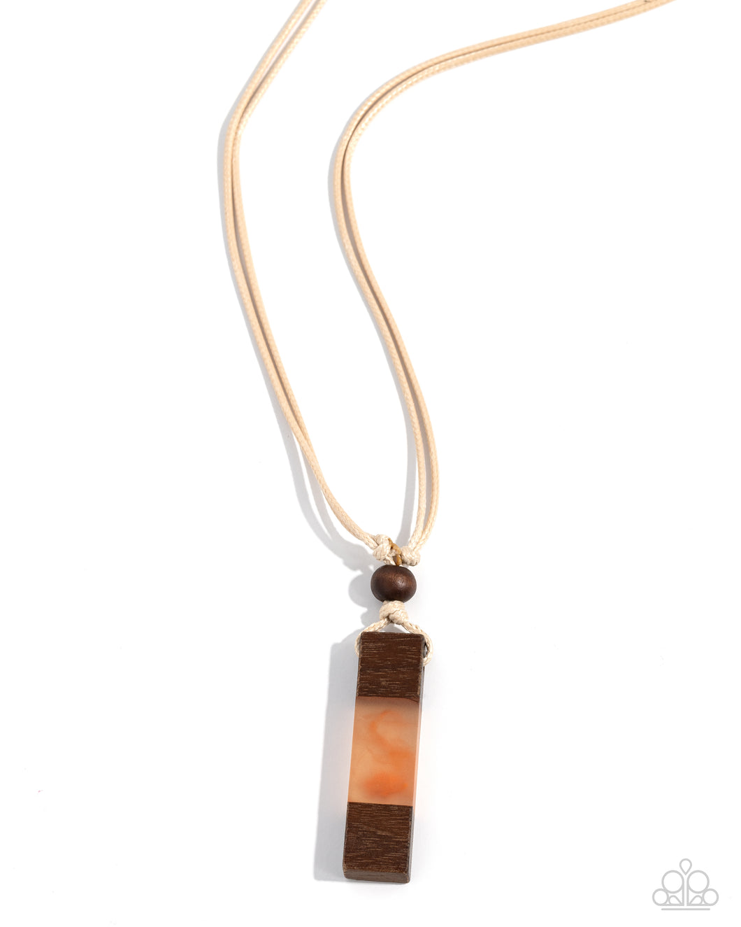 Timber Totem - Orange Paparazzi Accessories