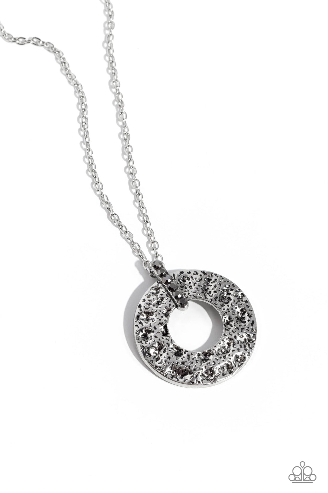 Modern Memento - Silver Paparazzi Accessories