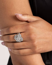 Load image into Gallery viewer, LEAF the Way - White Paparazzi Accessories
