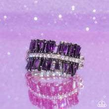Load image into Gallery viewer, Staggering Stacks - Purple Paparazzi Accessories
