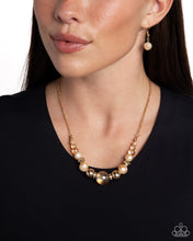 Load image into Gallery viewer, Disco Date - Gold Paparazzi Accessories
