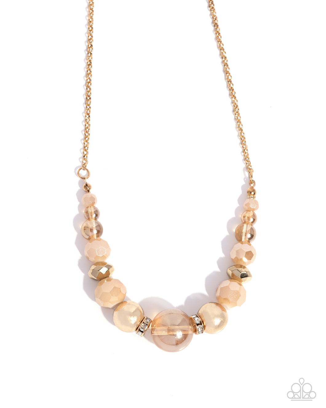 Disco Date - Gold Paparazzi Accessories