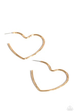 Load image into Gallery viewer, Summer Sweethearts - Gold Paparazzi Accessories
