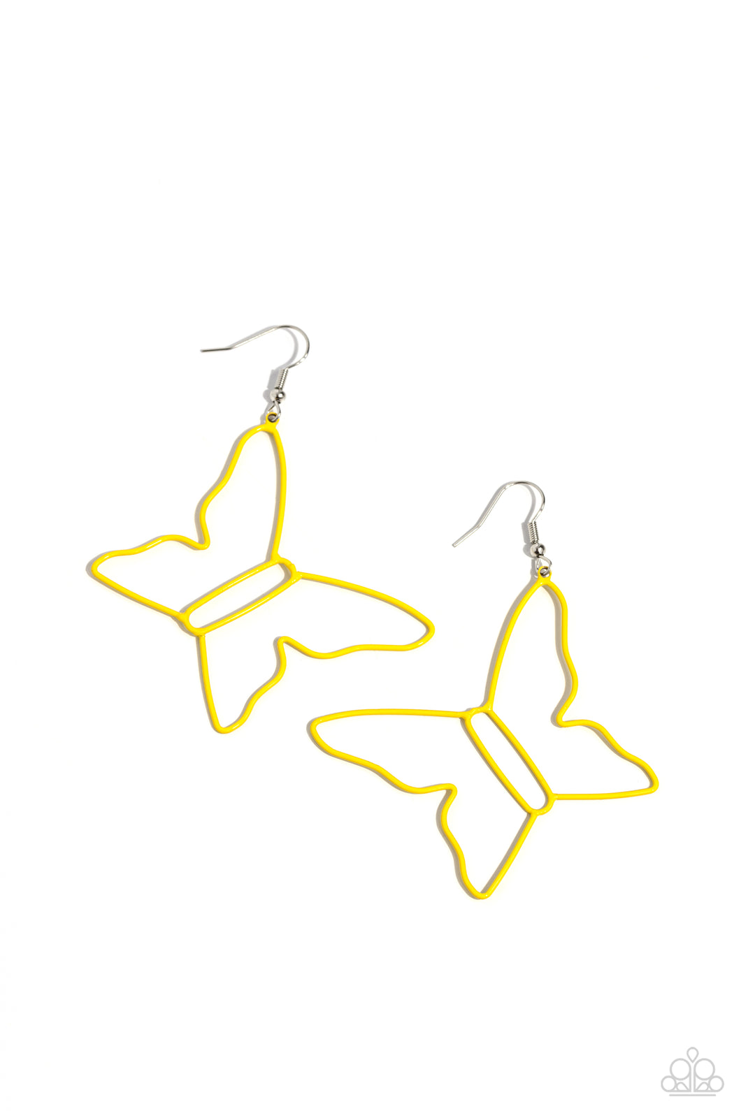 Soaring Silhouettes - Yellow Paparazzi Accessories