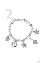 Load image into Gallery viewer, Legacy Letters - White - D Paparazzi Accessories
