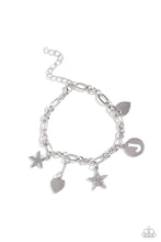 Load image into Gallery viewer, Legacy Letters - White - J Paparazzi Accessories
