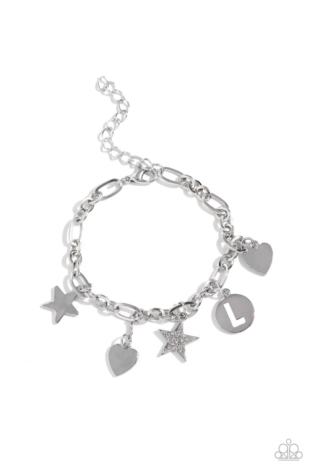Legacy Letters - White - L Paparazzi Accessories