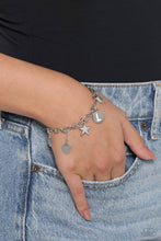 Load image into Gallery viewer, Legacy Letters - White - L Paparazzi Accessories
