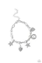 Load image into Gallery viewer, Legacy Letters - White - R Paparazzi Accessories
