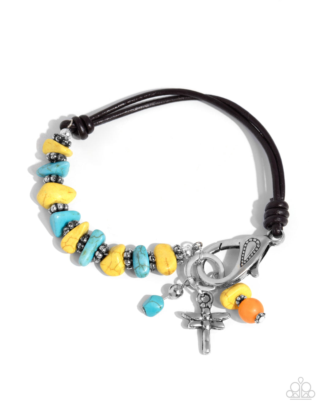 Daring Dragonfly - Yellow Paparazzi Accessories