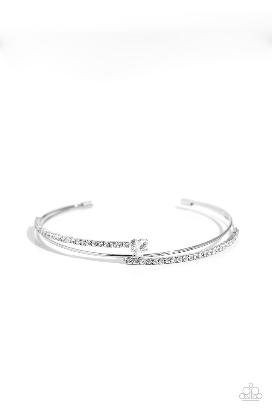 Sensational Sweetheart - White Paparazzi Accessories