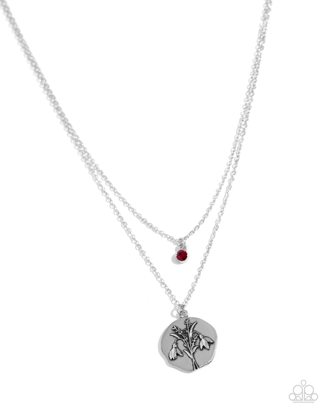 Birthstone Beauty - Red Paparazzi Accessories