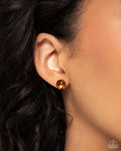 Load image into Gallery viewer, Breathtaking Birthstone - Orange Paparazzi Accessories
