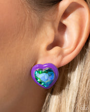 Load image into Gallery viewer, Heartfelt Haute - Purple Paparazzi Accessories
