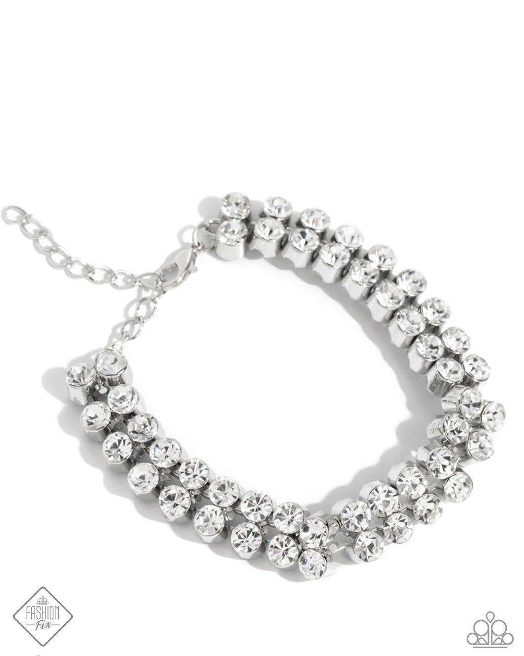Once Upon A TIARA - White Paparazzi Accessories