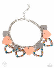Load image into Gallery viewer, HEART Time - Orange Paparazzi Accessories
