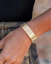 Load image into Gallery viewer, Linear Legend - Gold Paparazzi Accessories
