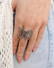 Load image into Gallery viewer, FLIGHT As Well - Silver Paparazzi Accessories
