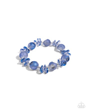 Load image into Gallery viewer, Lets Start at the FAIRY Beginning - Blue Paparazzi Accessories
