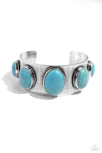 Load image into Gallery viewer, Earthy Echo - Blue Paparazzi Accessories
