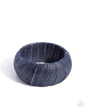 Load image into Gallery viewer, Denim Delight - Blue Paparazzi Accessories
