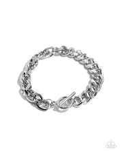 Load image into Gallery viewer, Mismatched Masterpiece - Silver Paparazzi Accessories
