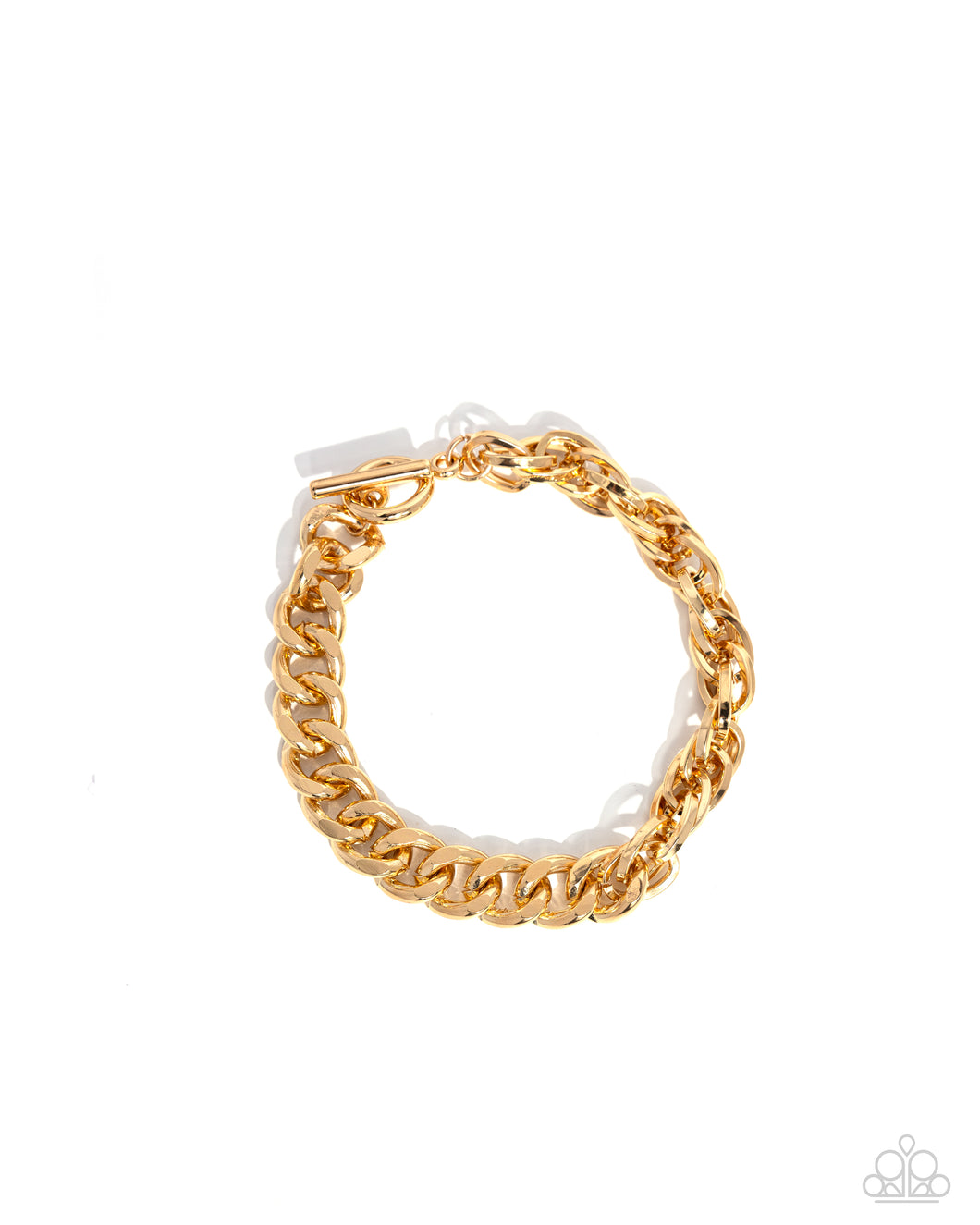 Mismatched Masterpiece - Gold Paparazzi Accessories