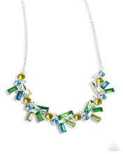Load image into Gallery viewer, Serene Statement - Green Paparazzi Accessories
