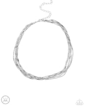 Load image into Gallery viewer, Monochromatic Marvel - Silver Paparazzi Accessories
