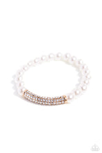 Load image into Gallery viewer, Elegance Embodied - Gold Paparazzi Accessories
