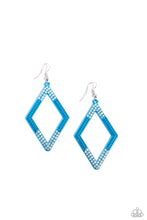 Load image into Gallery viewer, Eloquently Edgy - Blue Paparazzi Accessories
