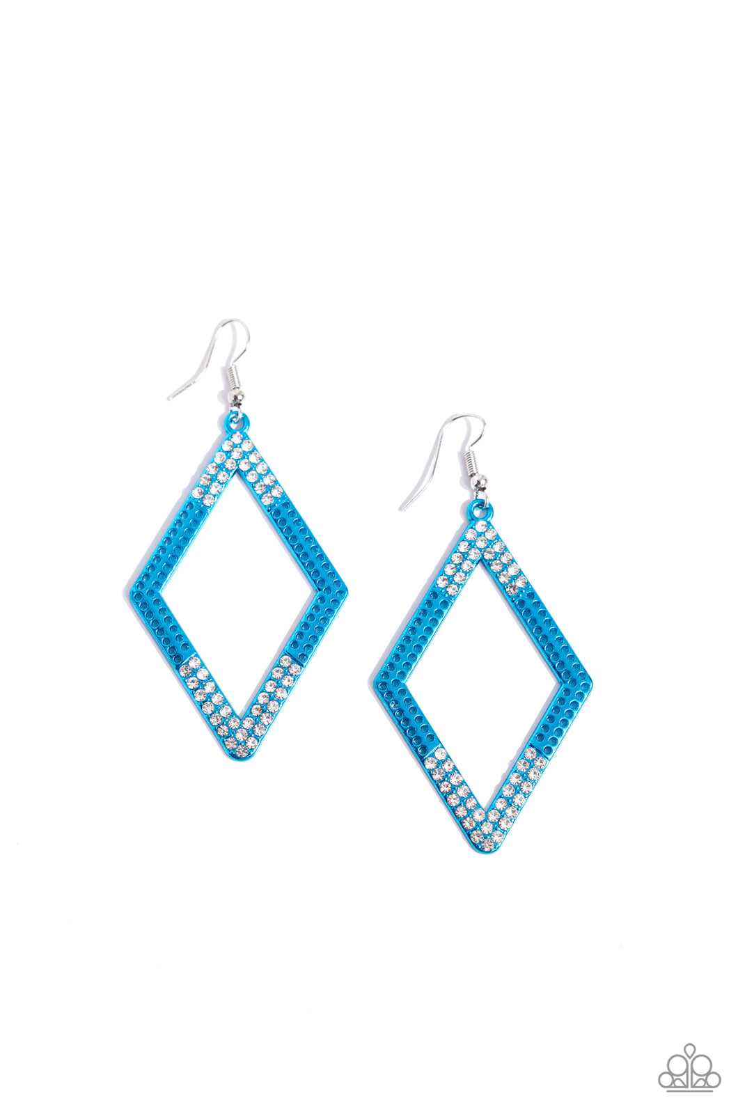 Eloquently Edgy - Blue Paparazzi Accessories