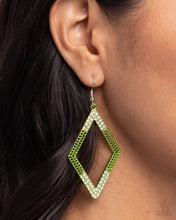 Load image into Gallery viewer, Eloquently Edgy - Green Paparazzi Accessories

