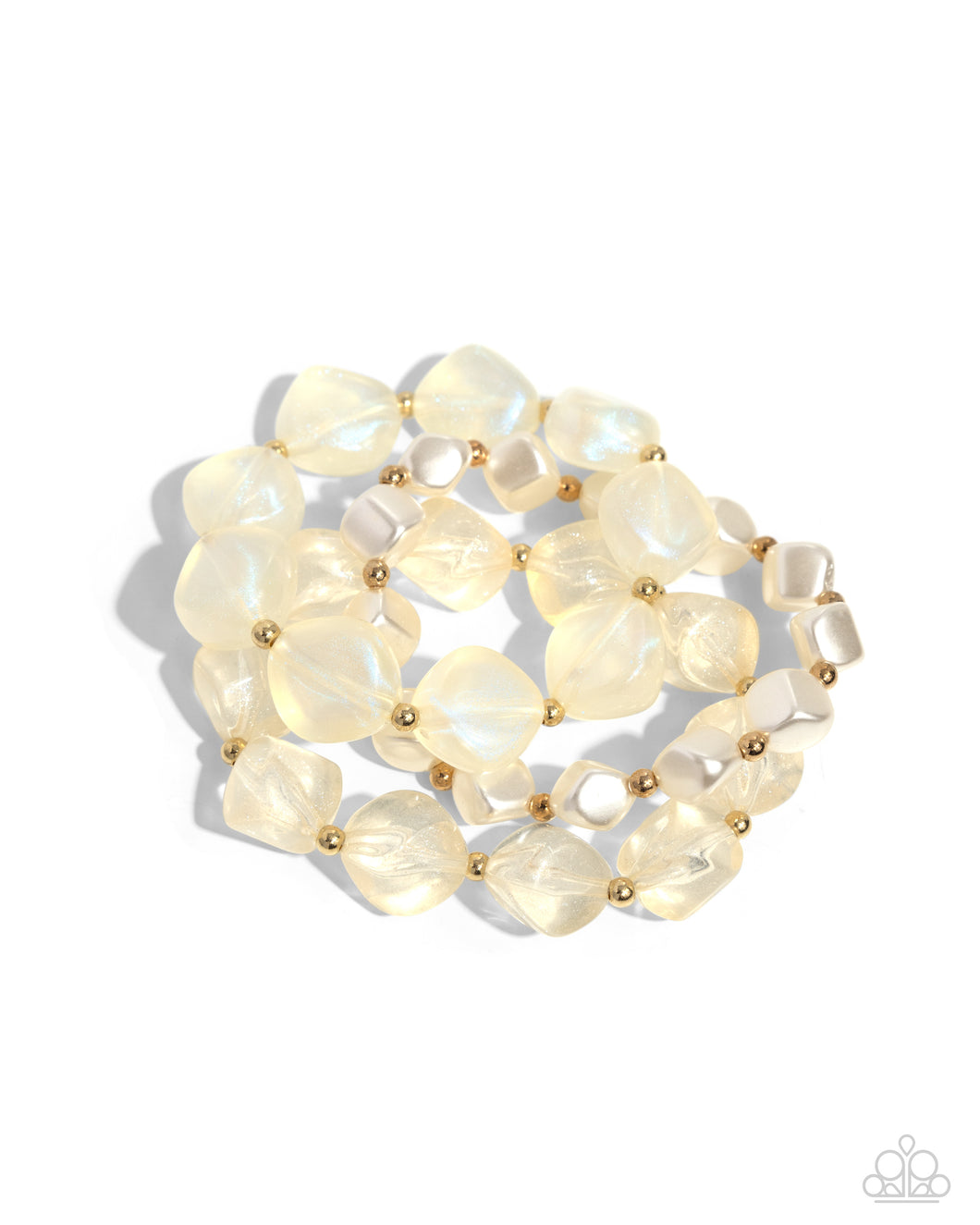 Glittery Gala - Gold Paparazzi Accessories