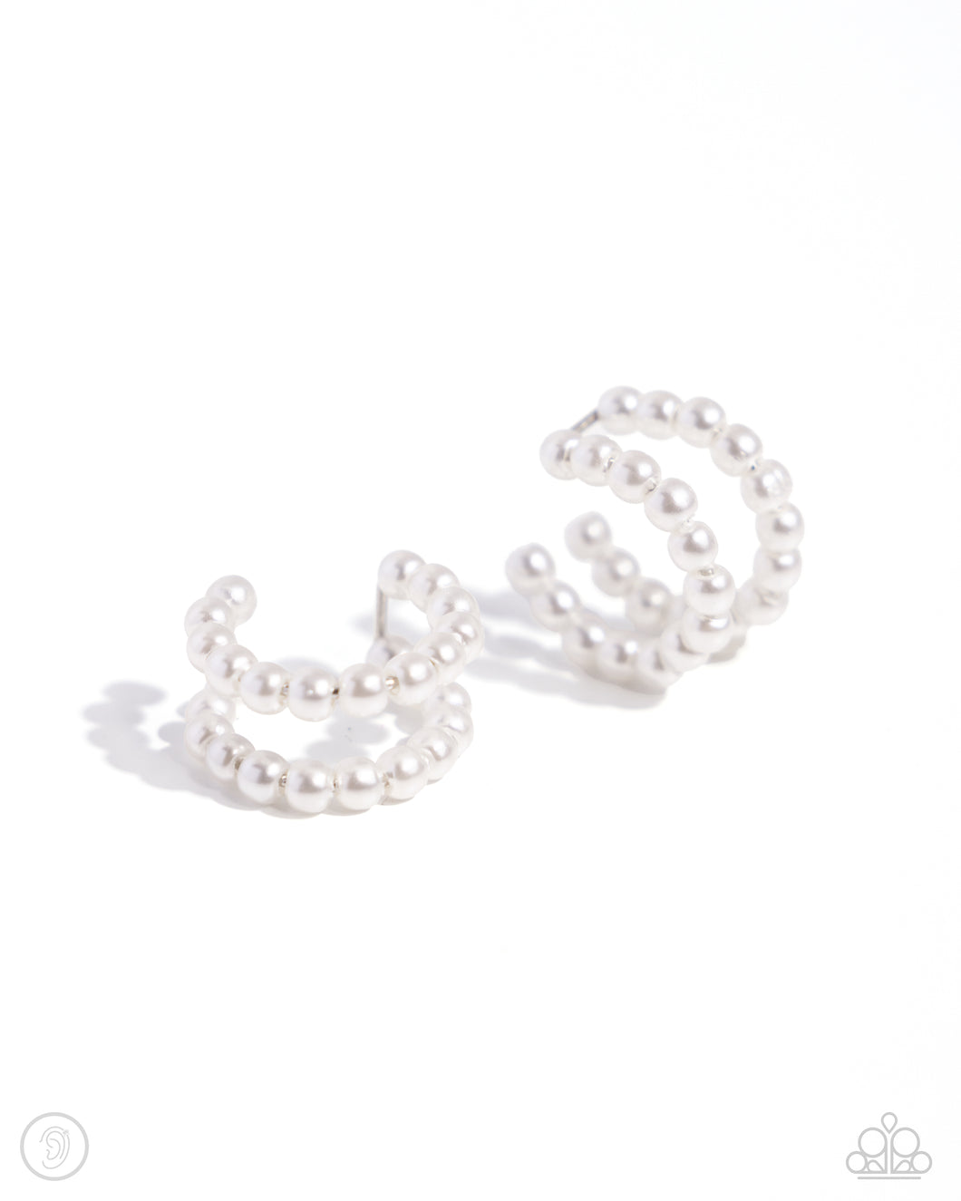 PEARLS Just Want to Have Fun - White Paparazzi Accessories