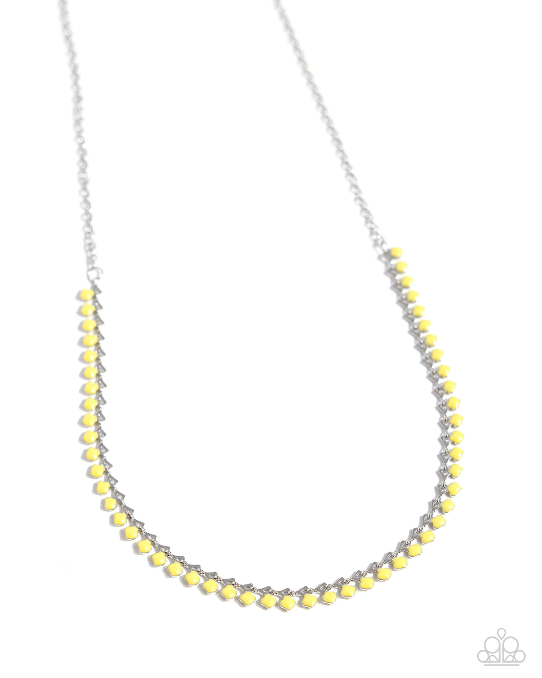 Colored Cadence - Yellow Paparazzi Accessories