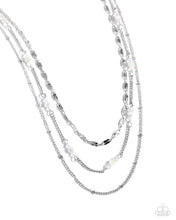 Load image into Gallery viewer, Luxe Layers - White Paparazzi Accessories
