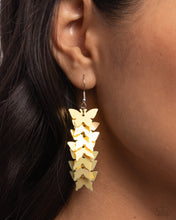 Load image into Gallery viewer, Aerial Ambiance - Yellow Paparazzi Accessories
