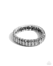 Load image into Gallery viewer, Manufactured Magnificence - Silver Paparazzi Accessories

