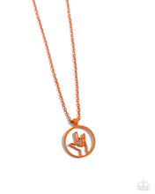 Load image into Gallery viewer, Abstract ASL - Orange Paparazzi Accessories
