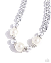 Load image into Gallery viewer, Generously Glossy - White Paparazzi Accessories
