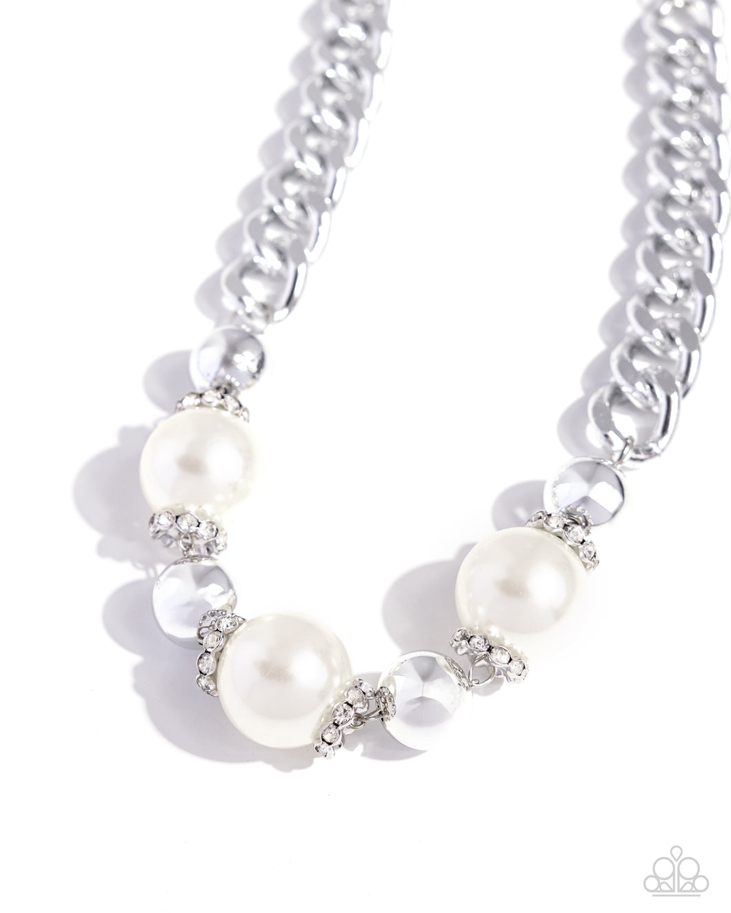 Generously Glossy - White Paparazzi Accessories