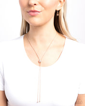 Load image into Gallery viewer, Raised Rose - Rose Gold Paparazzi Accessories
