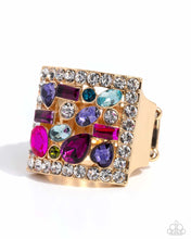 Load image into Gallery viewer, Framed Finesse - Multi Paparazzi Accessories
