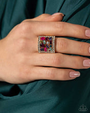 Load image into Gallery viewer, Framed Finesse - Multi Paparazzi Accessories
